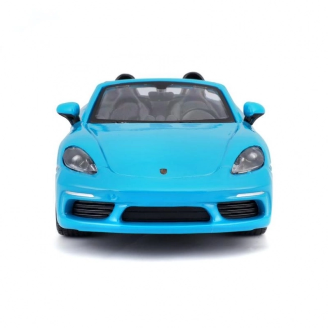 Bburago 1:24 Porsche 718 Boxster Modra