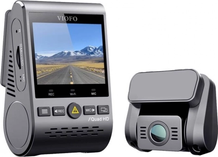 VIOFO dvojna avtomobilska kamera 2K + Full HD z Wi‑Fi in GPS