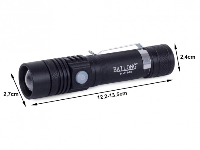 Vojaška taktična svetilka z LED diodami Cree XM-L T6