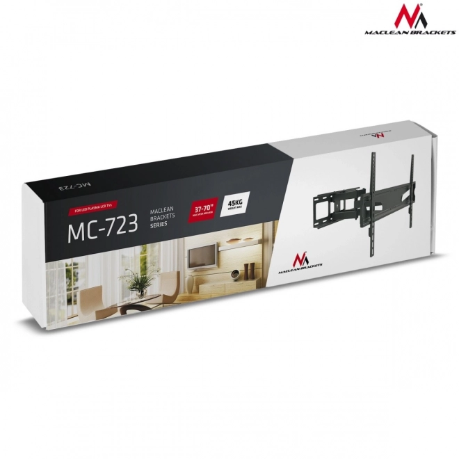 Nosilec za TV 37-80 palcev MC-723 45kg univerzalen max. vesa 600x400 črn