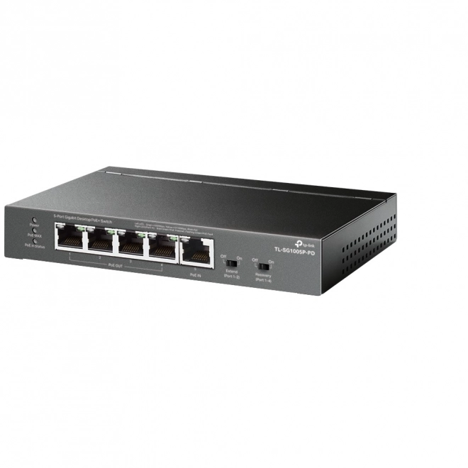 TP-Link TL-SG1005P-PD omrežno stikalo s 5 gigabitnimi PoE vrati