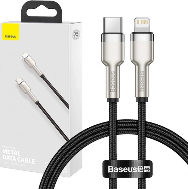 Polnilni kabel Baseus USB‑C na Lightning 20 W