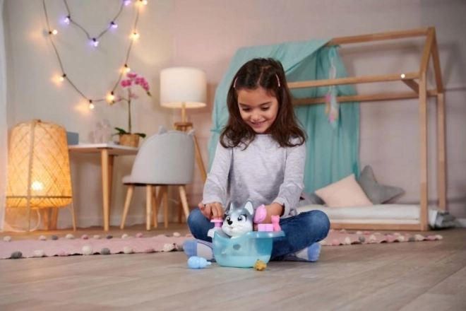 Kužek Husky Pamper Petz v kadi