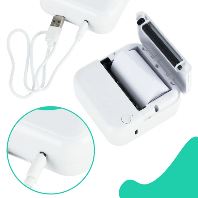Mini termalni tiskalnik za fotografije in zapiske s Bluetooth