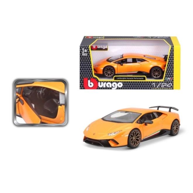 Lamborghini Huracan Performante oranžna model 1:24