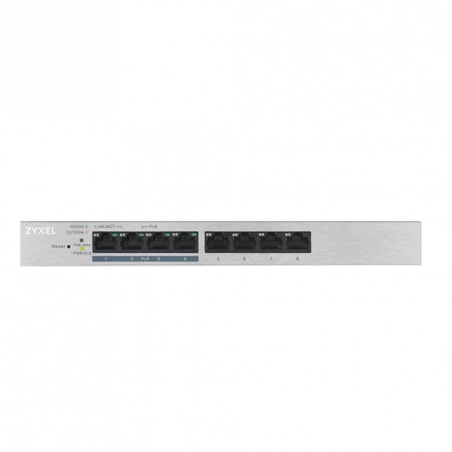 Zyxel GS1200-8HP V2 8portni PoE+ stikalo s spletno upravljanjem