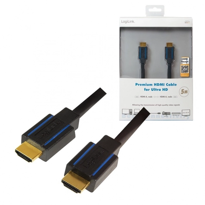 Premium HDMI kabel Ultra HD 5m