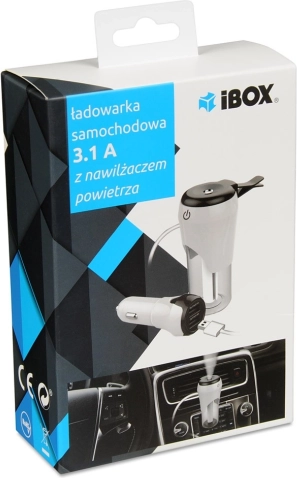 Avtomobilski USB polnilec 2,1 A z aroma difuzorjem iBOX CH-01