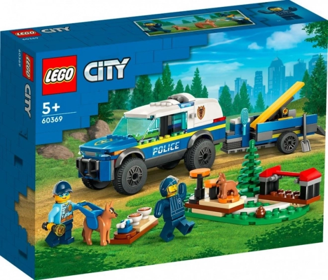 LEGO® City 60369 Mobilno vadbišče policijskih psov