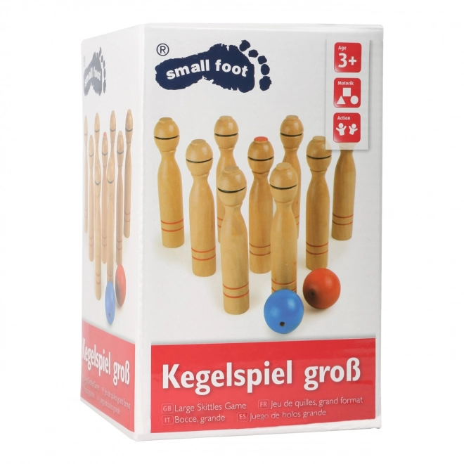 Small Foot Velike Lesene Keglji