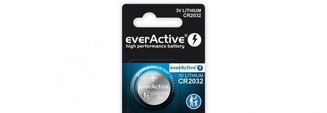 EverActive litijeva baterija CR2032 blistr 1 kos