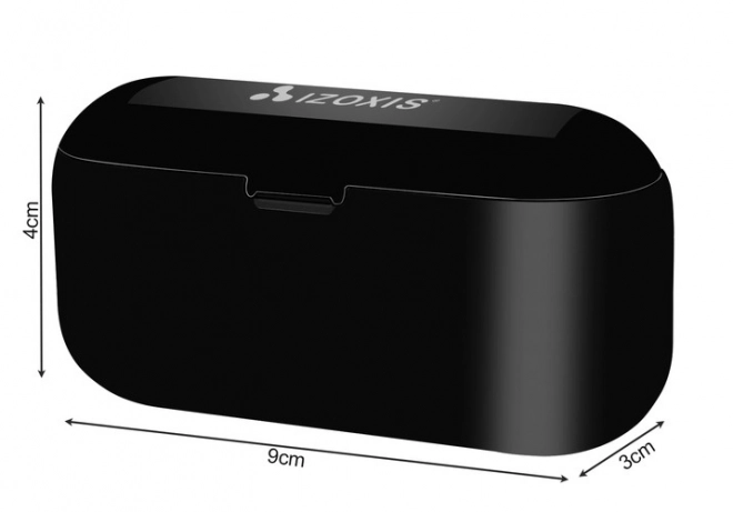 Bluetooth brezžične slušalke - črna + powerbanka