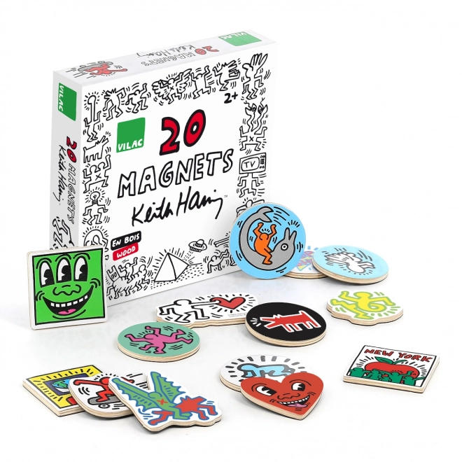 Vilac Leseni magnetki Keith Haring