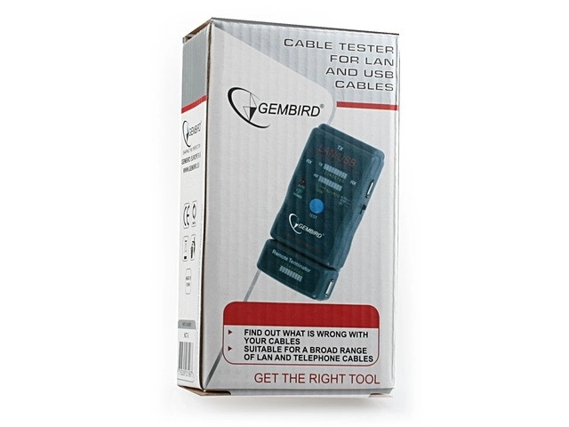 Tester diodnih kablov RJ11, UTP, STP, USB A/B