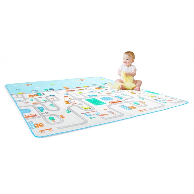 Igralna termo podloga za otroke 180x200 cm - mesto
