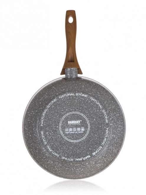 Ponev WOK 28 cm NARAVNI KAMEN
