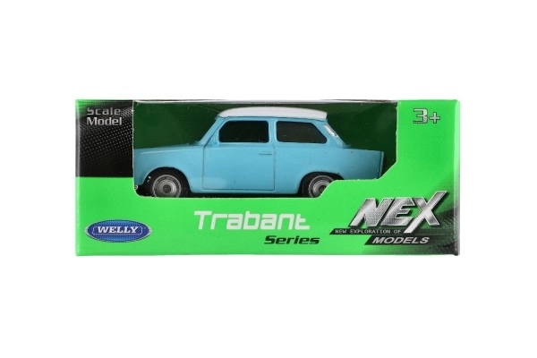 Avto Welly Trabant 1:60 kovina 7cm prosti tek v škatli