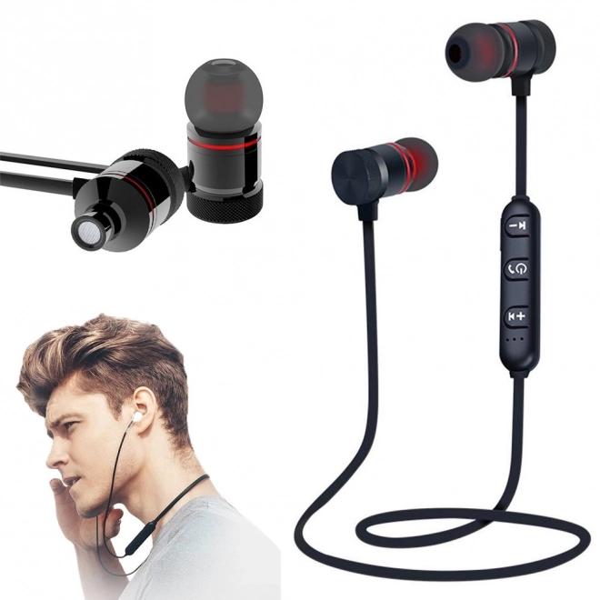 Brezžične športne bluetooth slušalke za ušesa