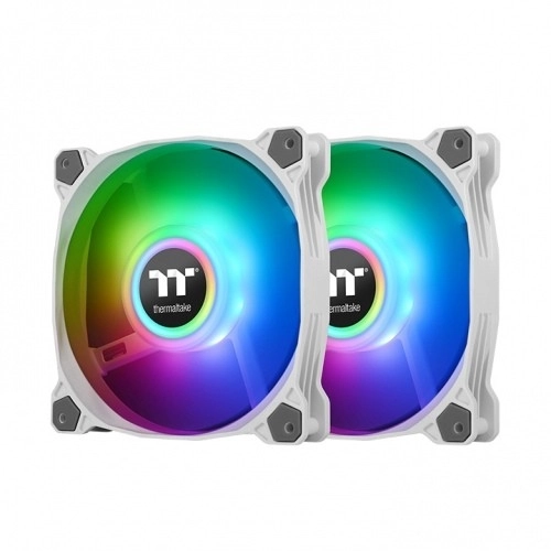 Ventilator Thermaltake Pure Duo 12 ARGB Sync Radiator Fan 2 Pack bel