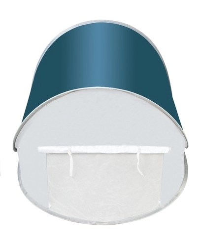 Modro-siva plažni šotor - 145 x 100 x 70 cm