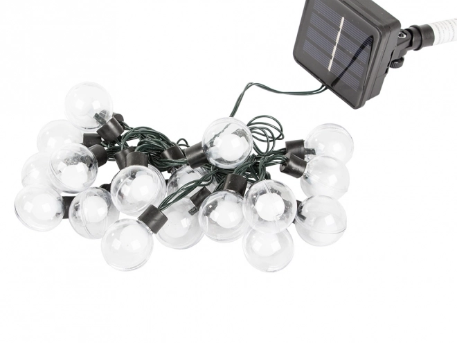 Vrtna solarna girlanda z 20 LED toplimi lučkami
