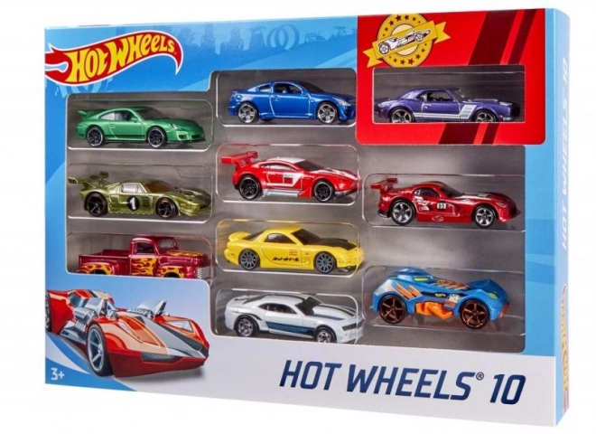 Hot Wheels zbirateljski set 10 avtomobilčkov