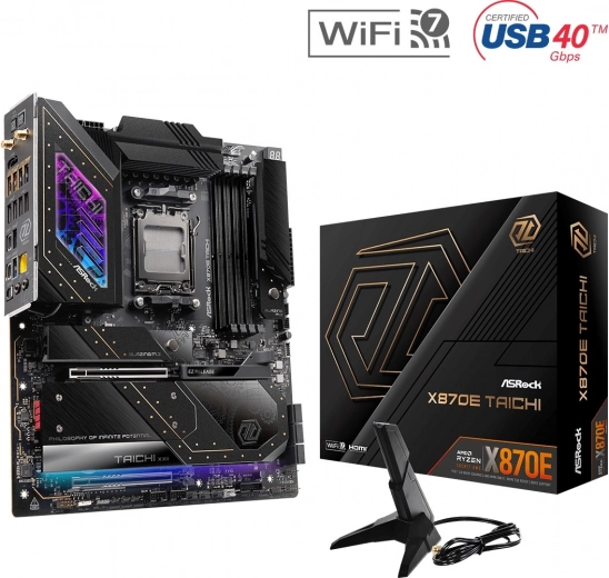 Matična plošča ASRock Taichi X870E (AM5, DDR5, M.2, E-ATX)