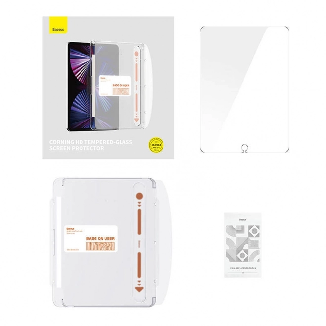 Zaščitno kaljeno steklo Baseus za iPad 10,2"/Air3 10,5"