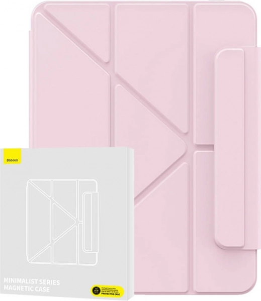 Magnetno ohišje Baseus Minimalist za iPad Air 4/5 10,9″ in iPad Pro 11″ – rožnato