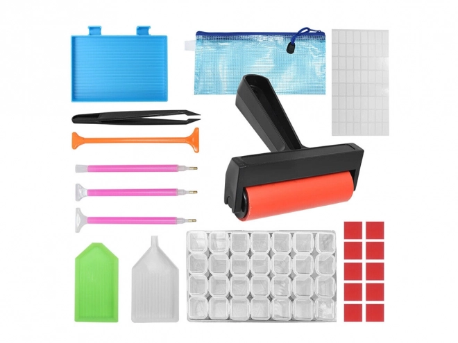 Set diamantnih vezalnih dodatkov