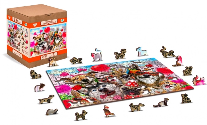 Leseni puzzle Čas za zabavo 600 kosov