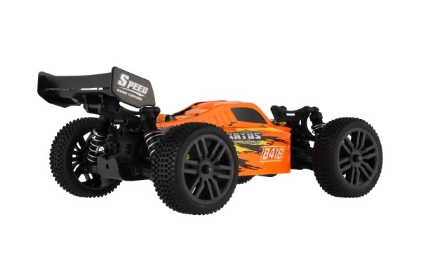 RC Buggy Bonzai Jubatus terensko vozilo 30cm plast 2,4GHz na baterije + 2x dodatni paket v škatli 40x14x21 – Oranžna