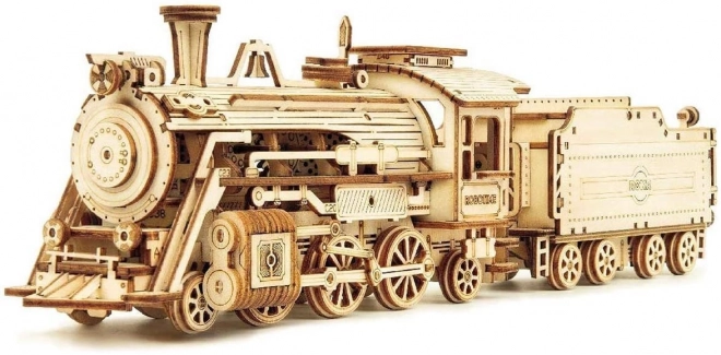 Lokomotiva - Parni Express - 3D lesena sestavljanka
