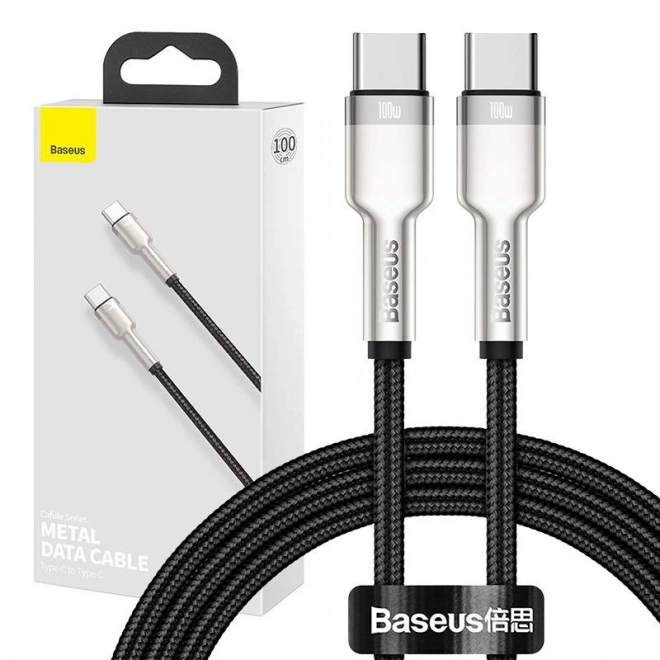 USB-C kabel Baseus 100W, 1m, črn