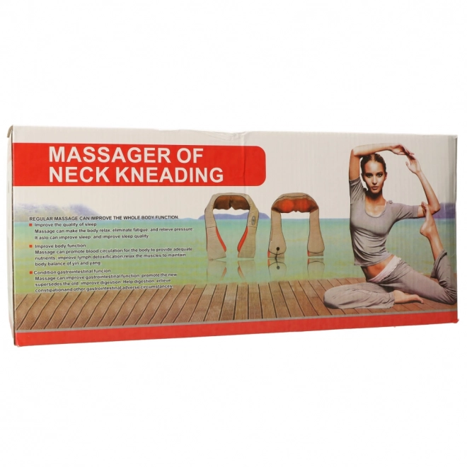 Shiatsu masažni ovratnik s segrevanjem
