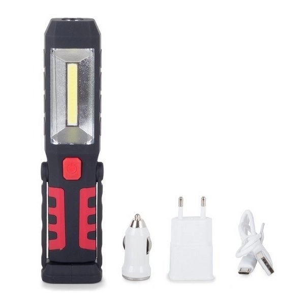 Delovna svetilka 3v1 LED COB polnilna