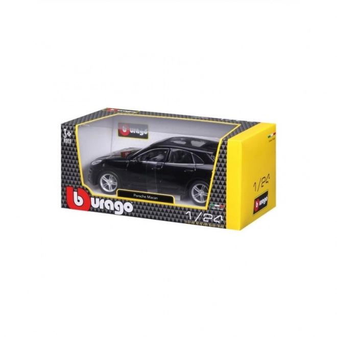 Bburago 1:24 Porsche Macan črna 18-21077