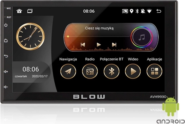 Avtoradio 2DIN s 7" zaslonom na dotik in GPS AVH-9930