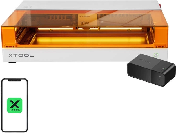 Laserski gravirni stroj 2 v 1 xTool S1 40W Basic