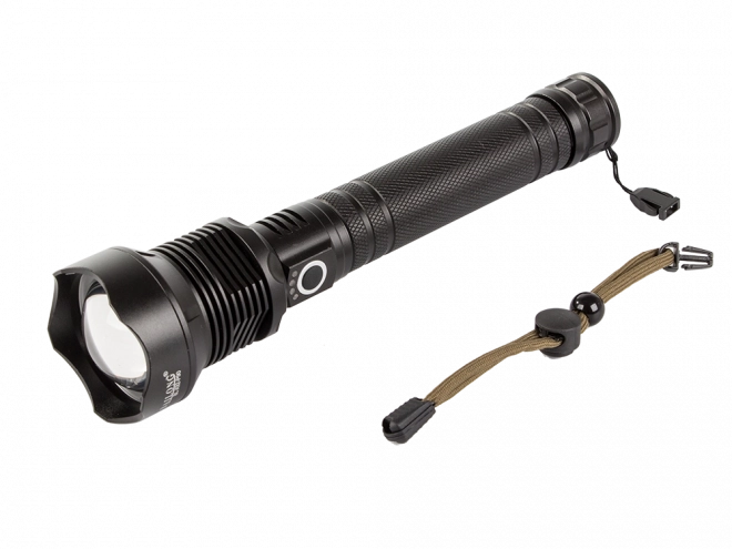 Vojaška taktična svetilka s Cree LED XHP90 Zoom Balong