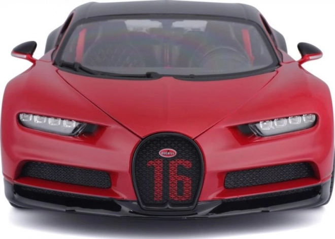 Bburago 1:18 Plus Bugatti Chiron Sport PLUS Rdeča