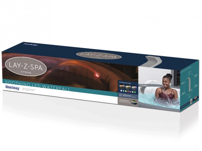 Pomirjujoči LED slap za Lay-Z-Spa
