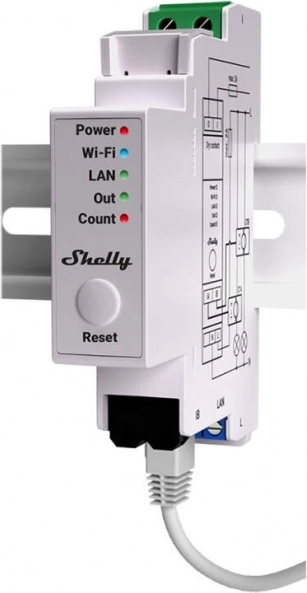 Pametni merilnik porabe energije SHELLY Wi‑Fi/LAN