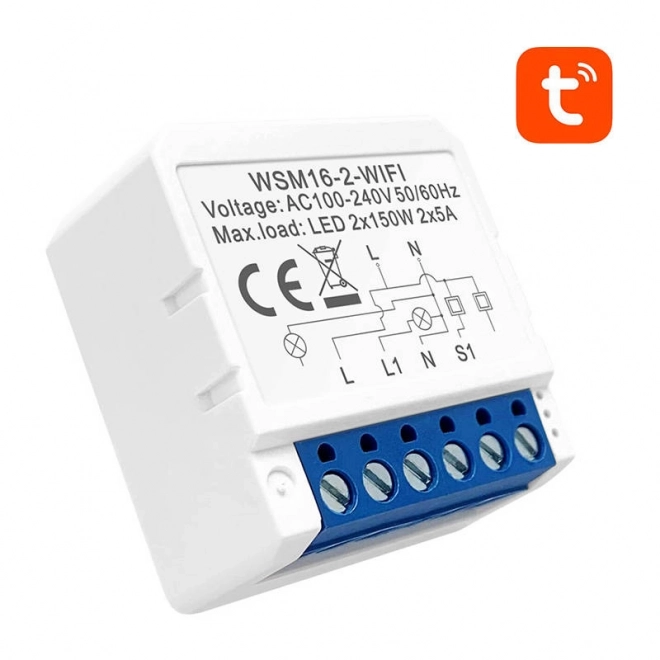 Pametni WiFi stikalni modul Avatto WSM16 TUYA