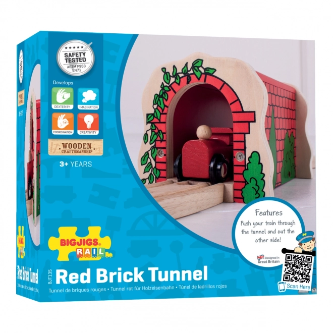 Bigjigs Rail Opečni železniški tunel