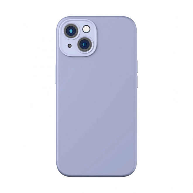 Etui Baseus Liquid Silica Gel za iPhone 14 Plus sivka