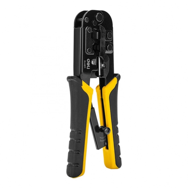 Deli Tools EDL4971 Klešče za krimpanje ethernetnih konektorjev, 4/6/8P, RJ45/RJ14/RJ12/RJ9