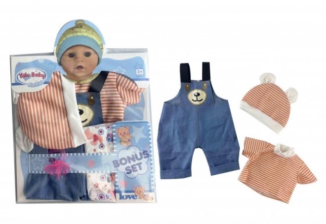 Oblačilni set za punčko 40-43 cm