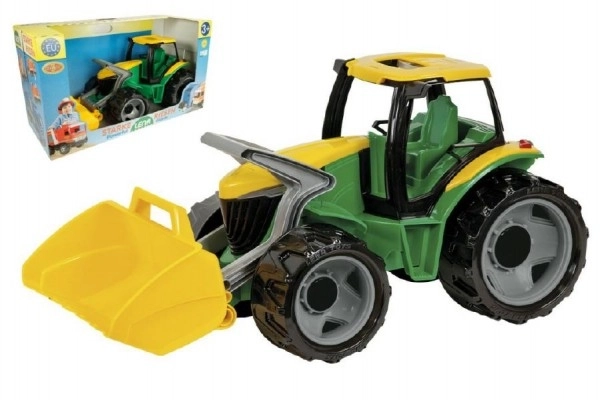 Otroški traktor z žlico Zeleno-Rumeni