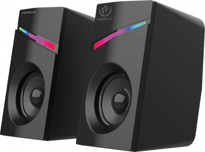 Stereo zvočniki 2.0 z LED osvetlitvijo
